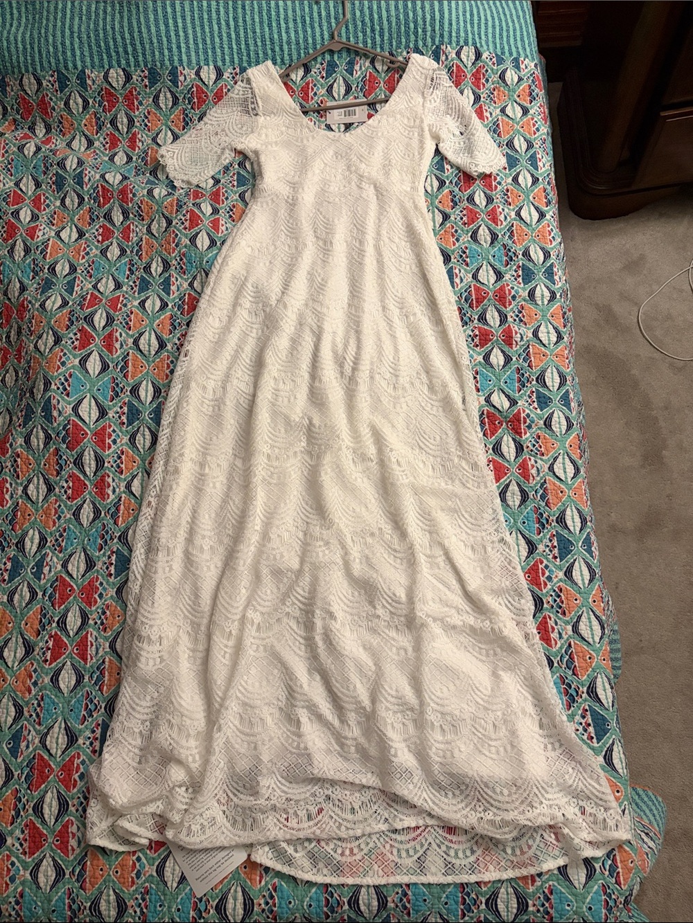 Tiffany Rose Maternity Verona Wedding Dress size 4-6